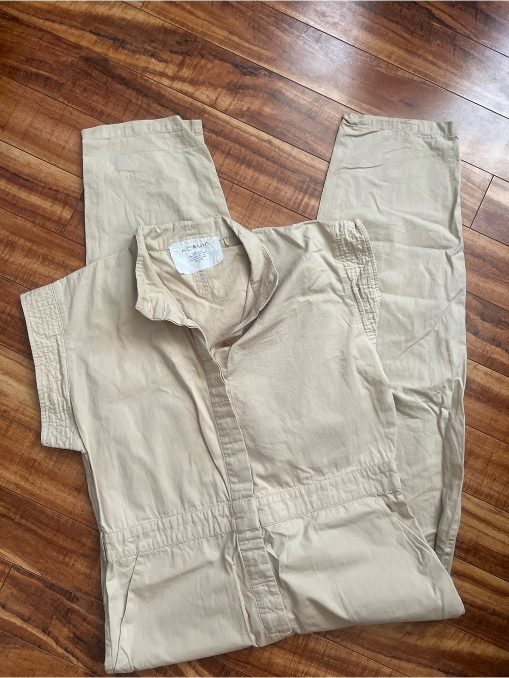 Acacia Women's Beige Jumpsuit